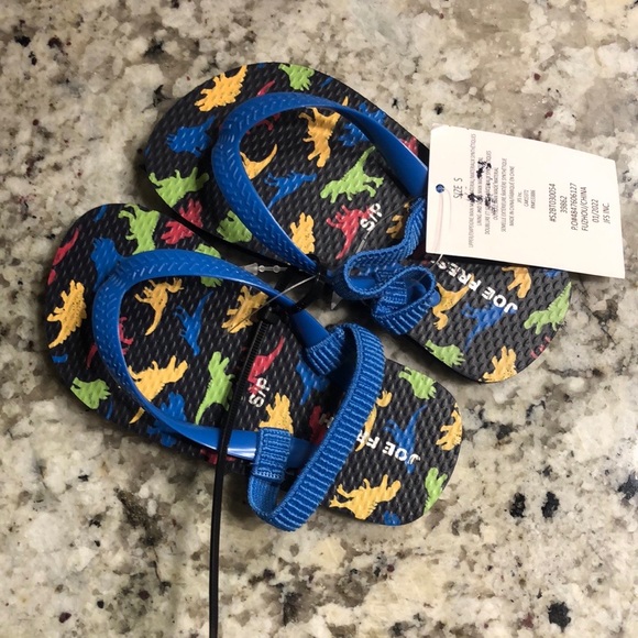 Joe Fresh Other - 😎3/$10 NWT Size Small Dinosaur Flip-flops